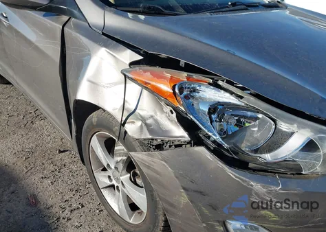 2013 Hyundai Elantra Gls from USA, damaged, VIN 5NPDH4AE4DH391447